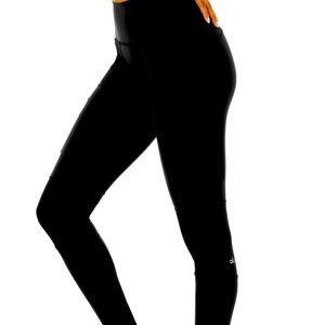 ALO Yoga Black High-Rise Leggings w/ Side Pocket